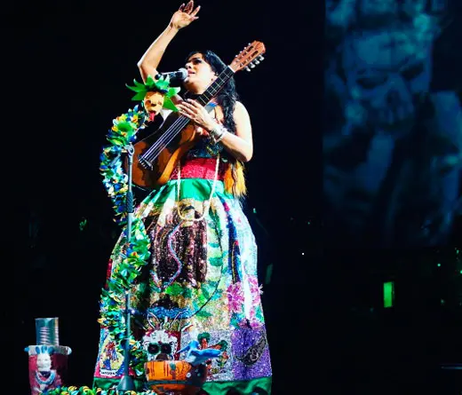 La artista mexicana, Lila Downs, lanz su nuevo lbum y se presenta en Argentina.